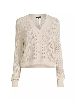 Кардиган The Lit от Capsule 121 с длинными рукавами, из 100% мерсеризованного хлопка 10042722