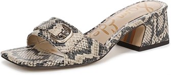 Оригинальные сандалии Sam Edelman Wilma с массивным каблуком и декоративной металлической пряжкой в форме двойной E 11043461