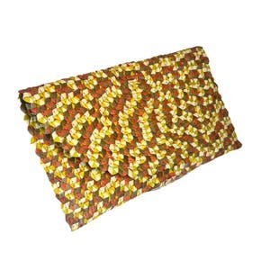 Jelavu Модный рафийный клатч Breezy с вышивкой и просторным отделением для личных вещей 10044943