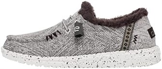 Женская обувь Hey Dude Wendy Salt and Pepper размер 12 | Удобные легкие ботинки на шнурках 11078997