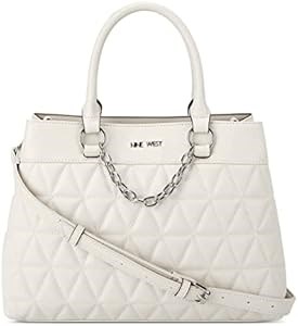 Nine West Сумка через плечо Judilee из стеганого ПВХ с регулируемым ремнём, магнитной застёжкой и внутренними карманами 11082468