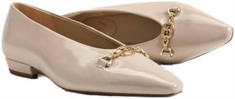 Женские замшевые туфли Sam Edelman Jenica с острым носком и металлической цепочкой 11090670