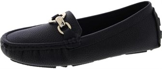 Ботинки Anne Klein Snaffle черные 6.5 M с резиновой подошвой и кожаным верхом 11084198