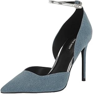 Туфли Nine West Finda с острым носом, высоким каблуком и пряжкой 11084812