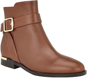 Женские ботинки Nine West Alleva с зауженным носком и молнией, высота каблука 2,2 см 11059028