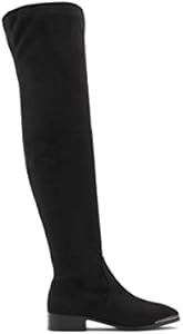 Кожаные ботинки ALDO Sevaunna выше колена с гибкой подошвой и экологичными материалами 11057076