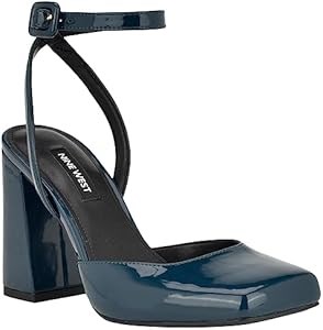 Женские туфли Nine West Suzu с квадратным носком, высоким каблуком 8,2 см и ремешком на пряжке 11060442