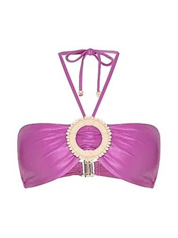 Металлический блеск бюстгальтера бикини Groovy от PatBO с съемными чашками и средней степенью покрытия 10046298