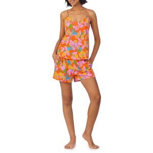 BedHead Pajamas Молодежный комплект пижам Trina Turk из органического хлопка с цветочным принтом и шортами 10045818
