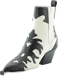 Ботинки Dolce Vita Renia Western из нубука с легкой амортизацией и высотой каблука 6 см 11076720