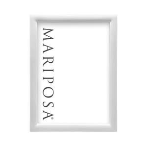 Mariposa Минималистичная рамка для фотографий из переработанного алюминия с глянцевым покрытием, размеры 14,9 см x 1,5 см x 19,7 см 10045126