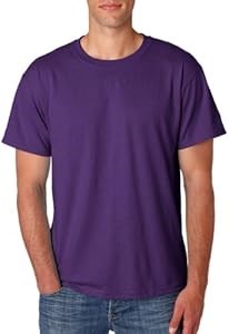 Лонгслив Jerzees из плотного хлопково-полиэстерового материала 50/50, темно-фиолетовый, размер 2XL 10022406