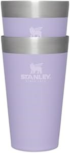 Stanley Комплект пивных стаканов Adventure, 2 штуки, 473 мл, лаванда, из нержавеющей стали 11103733