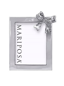 Mariposa Алюминиевая горизонтальная фоторамка Bowtique для фотографий 10х15 см и 13х18 см с подарочной упаковкой 10046210