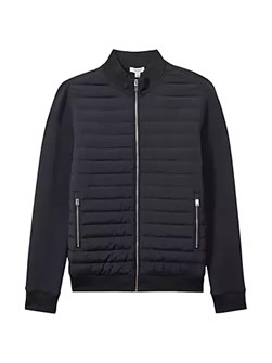 Куртка из смеси материалов с длинными рукавами и стеганым корпусом бренда Reiss, модель Freddie 10043380