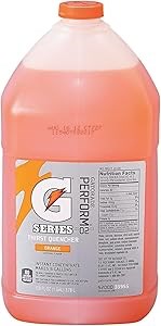 Gatorade Энергетический напиток в жидком концентрате, апельсин, 1 л, восстанавливающий электролиты, 6 галлонов в упаковке 11088399