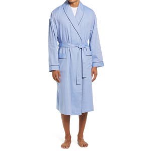 Majestic International Лёгкий хлопковый махровый халат ',Signature', с накладными карманами для круглогодичного комфорта 10044922