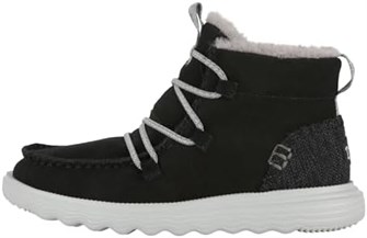 Женские зимние легкие ботинки Hey Dude с закругленным носком 11042206