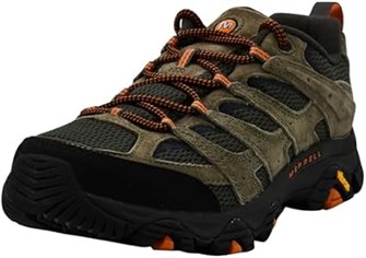 Мужские походные кроссовки Merrell Moab 3 с синтетической резиновой подошвой и шнуровкой 11050213