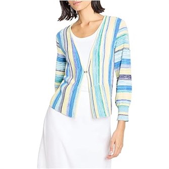 Кардиган Nic+Zoe Petite Coast Crush из мягкой пряжи с V-образным вырезом и легким силуэтом 11038990