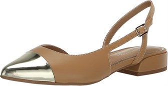 Балетки Kenneth Cole New York Cayla с острым носом и пряжкой, каблук 0,6 см, закрытый носок 11088021