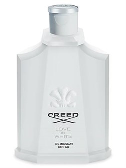Creed Гель для ванн и душа Love In White, быстро пенится, 200 мл, легкий аромат и нежное очищение. 10044272