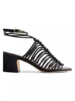 Bernardo Кожаные сандалии Briga на среднем каблуке с комфортной высотой 5 см 10043666