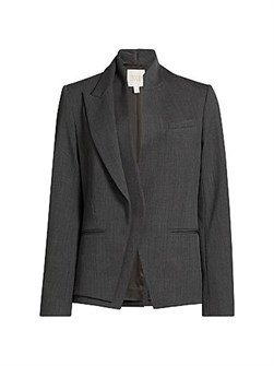 Шерстяной блейзер Micks Wife TWP с кнопочной застежкой и накладными карманами 11023817