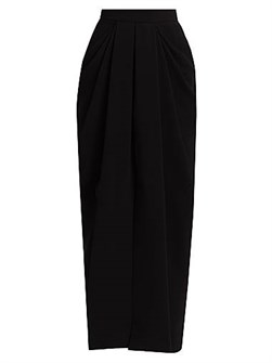 Плиссированная макси-юбка Ridente от Max Mara с поясом и карманами, 64% триацетат, 36% полиэстер 11027384