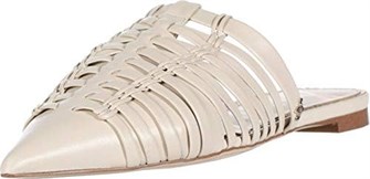 Модные нубуковые сандалии Sam Edelman Shai с кожаным верхом, резиновой подошвой и без застежки 11051619