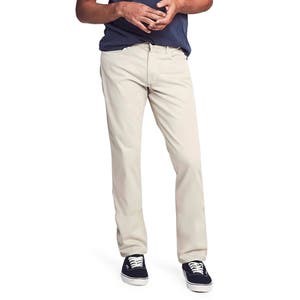 Слимовые брюки Faherty из 100% органического хлопка с текстурой и пятью карманами 10043985