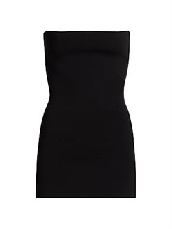 Топ из эластичного трикотажа Toteme без бретелей, облегающий, из 53% вискозы и 45% полиамида 11013055