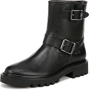 Мотоциклетные ботинки Sam Edelman Kinsley с двойной пряжкой и каблуком 3.5 см 11062807