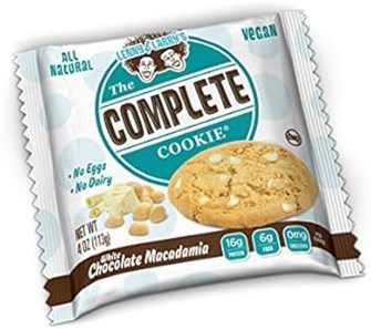 Lenny &amp, Larry',s Песочное печенье с белым шоколадом и орехами макадамии, 48 шт., высокобелковое 11097619