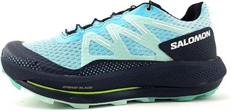 Salomon Женские беговые кроссовки, синие, из синтетики и резины, с ортопедической подошвой 11084478