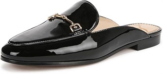 Женские лоферы Sam Edelman Linnie, черная лакированная кожа, размер 11 - стиль и комфорт в каждом шаге 11067837