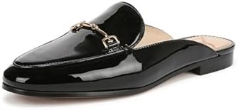 Лоферы женские Sam Edelman Linnie из черной лакированной кожи, размер 6 11106481