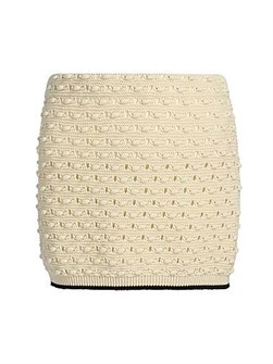 Мини-юбка Frame Bauble из мягкого хлопка с геометрическим орнаментом и гладким поясом 11014056