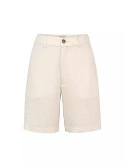 Dl1961 Льняные шорты Taylor с высокой посадкой, 100% лен, шаговый шов 18 см, на каждый день 10044142