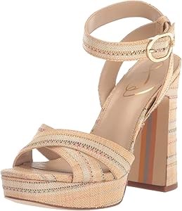 Сандалии Sam Edelman Kayna с изящным каблуком и регулируемым ремешком на щиколотке 11058813