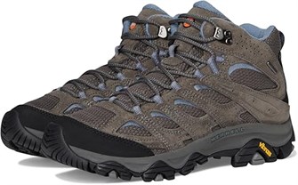 Женские водонепроницаемые туристические ботинки Merrell Moab 3 MID с повышенной амортизацией и Vibram подошвой 11105366