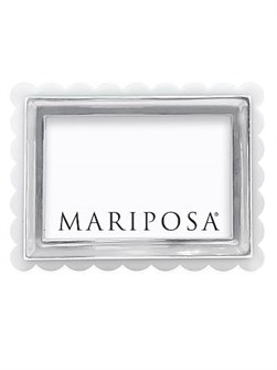 Mariposa Фоторамка Scallop, стильный дизайн, подходит для фото 10x15 см и 13x18 см 10044495