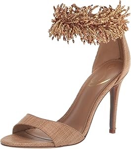 Женские сандалии Sam Edelman Gillie с заостренным носком, каблуком-шпилькой и отделкой из перьев 11053232