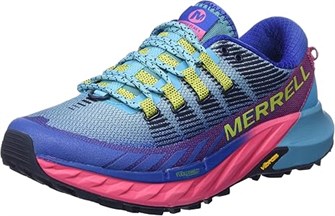 Женские кроссовки Merrell Agility Peak 4 Trail с синтетическим верхом и текстильной подошвой 11041886