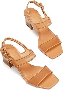 Kate Spade New York Кожаные туфли на каблуках Kate Spade Milani Lucite с задним ремешком, высота каблука 5,3 см 11092388