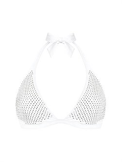 Бикини-топ Vilebrequin со стразами, на завязках, с регулируемыми бретелями и съемными вставками 11031068