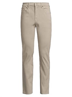 Узкие джинсы из эластичного денима 7 For All Mankind с пятью карманами 10044426