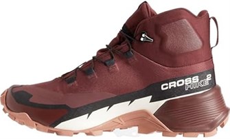 Женские ботинки для хайкинга Salomon Cross Mid с мембраной Gore-Tex и резиновой подошвой 11049144
