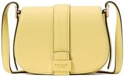 Kate Spade New York Миниатюрная седельная сумка из текстурной кожи Yuzu Jam с защелкой и изысканными деталями 11076224