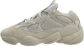 Мужские кроссовки adidas Yeezy 500 с замшевым верхом и шнуровкой 11067414